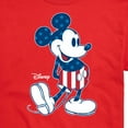 thumbnail image 3 of Disney - Americana - Mickey Flag Pattern - Adult Short Sleeve Graphic T-Shirt, 3 of 5
