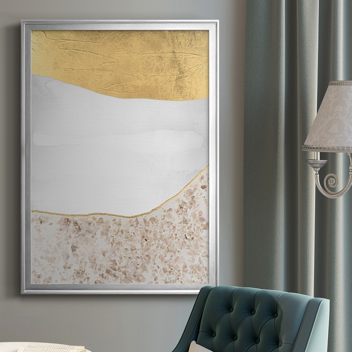 Whitestone II Premium Framed Print, in Gold, Black, or Silver - Ready to Hang