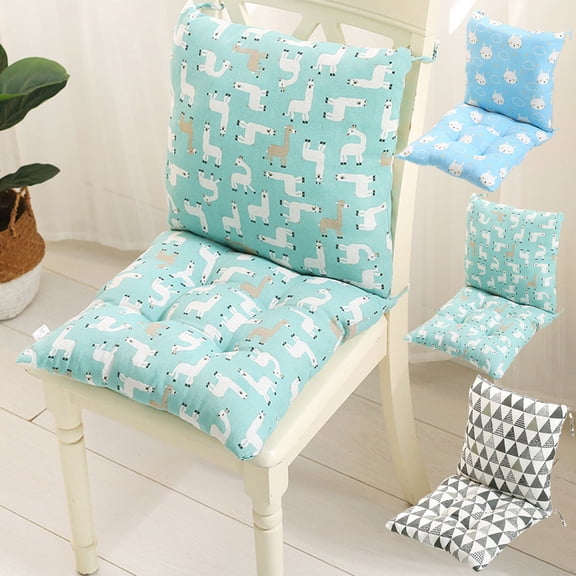 Nkmbld High Back Chair Cushion Indoor and Outdoor Porch Wags Cushion Rainproof Rocking Chair Cushion All-Weather Replacement Cushion, Machine Washable