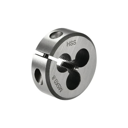 

Uxcell M5 x 0.8 Metric HSS Adjustable Machine Thread Round Threading Dies