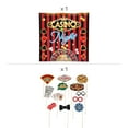 thumbnail image 2 of Fun Express Casino Party Photo Booth Backdrop & Props Kit 13 Pieces, 2 of 2