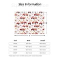 thumbnail image 2 of Salouo Tractor With Farm Animals Print Throw Blanket Gifts for Women Men Soft Flannel Blanket for Home Living Room Decor Bedroom Blanket Gifts for Mom Dad -50"x40", 2 of 7