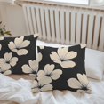 thumbnail image 7 of Waterproof Throw Pillow Covers Set of 2, 18x18 Inch Beige Floral Silhouette Decorative Pillowcases Outdoor Pillow Slip Cushion Covers Set for Couch Tent Farmhouse Vintage Flowers, 7 of 7