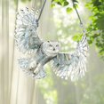 thumbnail image 3 of ievspot Owl Sun Catcher Colored Acrylic Light Catcher Window Hanging Ornament for Home Garden Decor Bird Enthusiasts Gift, 3 of 8