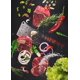 thumbnail image 3 of Deliciosa comida, rollitos de primavera, sabroso kebab, comida voladora, tazón de pollo a la naranja, póster, lienzo, pintura, arte de pared, decoración del hogar, 3 of 5