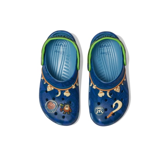 Crocs Niños Zuecos Clásicos Disney Maui para Niños Pequeños Azul
