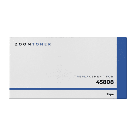 Zoomtoner Compatible with DYMO 45808 Tape - Regular Yield -