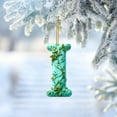 thumbnail image 4 of 26 Alphabet Series 2D Acrylic Backpack Car Pendant Decoration Ornament, 4 of 7