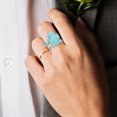 thumbnail image 4 of unbranded 2Ud Anillos Mujer Ajustables Con Rana Único Y Acabado Detallado, 4 of 7