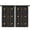 Black, variant on Blackout Kids Curtains,Black Gothic Astrology Symbol Pattern Childrens Insulated Curtains Set Of 2,Bedroom Essentials,Toddler Room Decor 42x54in(106x137cm)