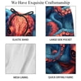 thumbnail image 4 of luoweisi Men's Beach Shorts Quick Dry Swim Trunks with Mesh Lining Octopus M, 4 of 5