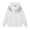 #~White1758, variant on WOYY Girls Flower Embroidery Hoodie Long Sleeve Pullover Hooded Sweatshirt, Black, Sizes 1-14