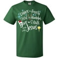 thumbnail image 3 of Inktastic Dance Like Frosty, Shine Like Rudolph, Give Like Santa T-Shirt, 3 of 5