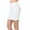 White, variant on VUPSGEZ Women Lady's Solid High Waist Classic Simple Stretchy Tube Pencil Mini Skirt (Yellow,M)