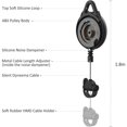 thumbnail image 2 of Vr Cable Management, 6 Paquetes Pro Version Vr Cable Management Para Auriculares Vr Htc Vive / Htc Vive Pro / Oculus Rift S / Playstation / Microsoft Mr / Valve Index Vr Accesorios (Negro), 2 of 5