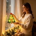 thumbnail image 7 of Christmas Window Lights, Warm LED Hanging Window Decorative Lamp Battery Operated for Fireplace Wall Front Door Xmas Holiday Indoor Home Decor, 7 of 7