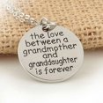 thumbnail image 2 of Ruanlalo Fashion Party Gift The Love Between Grandma and Granddaughter Love Pendant Necklace, 2 of 5