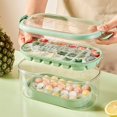 thumbnail image 2 of JVMU Ice Cube Box Double layer 54 Cells Ice Cubes Molds with Lid Ice Freezer Container for Whiskey Cocktail, 2 of 2