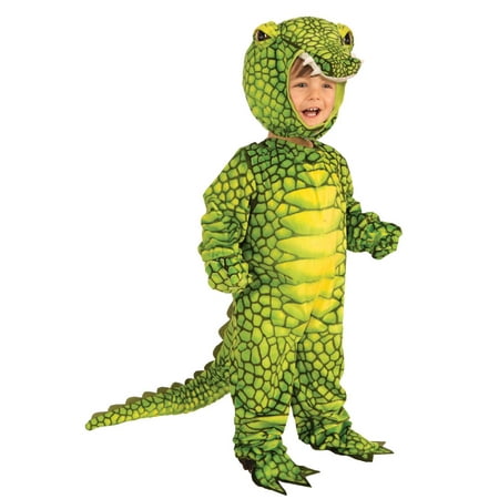 Plush Alligator Kids Costume