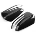 thumbnail image 4 of Carbon Fiber Side Rearview Mirror Cap Cover Trim for Benz A B C E GLA Class W204 W212, 4 of 10