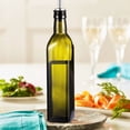 thumbnail image 7 of 17 Oz Glass Olive Oil Dispenser Bottle, Kitchen 500ml Oil & Vinegar Cruet with Pourers & Funnel, 7 of 7