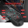 thumbnail image 4 of HXSJ T38 2.4G Wireless Mouse Mute Office Mouse 3 Adjustable DPI Colorful Breathing Light Built-in, 4 of 8