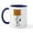 White/Navy Inside, variant on CafePress - The Great Pumpkin Is Coming Mug - 11 oz Ceramic Mug - Novelty Coffee Tea Cup