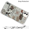 thumbnail image 4 of Newspaper Collage Case Compatible with iPhone 12,Unique Art Design TPU Bumper Cover Case, 4 of 6