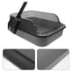 thumbnail image 3 of Caja de arena para gatos con pala, bandeja superior abierta para mascotas, inodoro para mascotas, arenero, arenero para gatos, orinal semicerrado para gatitos, inodoro para conejos, gris oscuro, 3 of 8