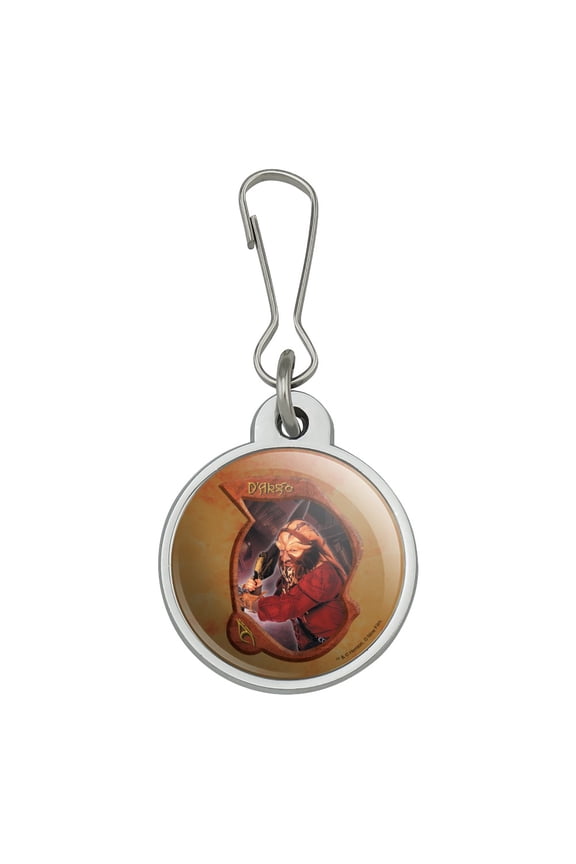 Farscape Ka D'Argo Luxan Jacket Handbag Purse Luggage Backpack Zipper Pull Charm