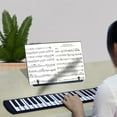 thumbnail image 5 of Book Stand Holder, Adjustable W/ Paper Clips Foldable Bookstand Sturdy Lightweight Book Holder Tray Reading Desk, 5 of 8