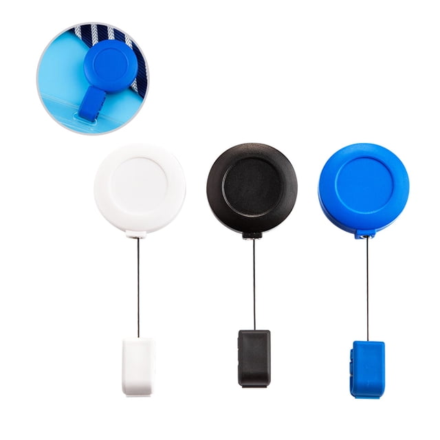 unbranded 3Ud Fijadores Telescópicos Para Tarjetas Con Clips De Acero Inoxidable Y Textura Mate Elegante