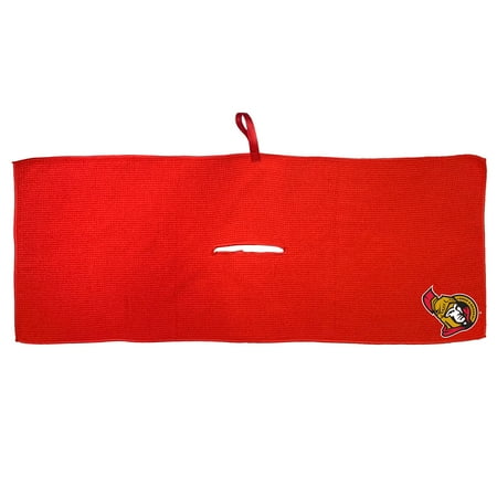 Red Ottawa Senators 16 x 40 Microfiber Golf Towel