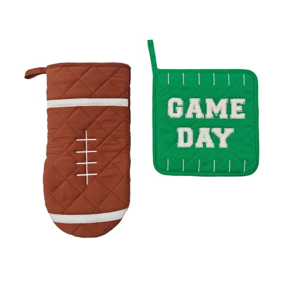 Football Oven Mitt Set by Celebrate It