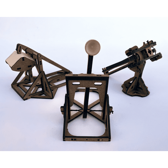 Wooden Mini Medieval Desktop Warfare Model Kits