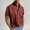 #JIE250604A24 Red, variant on CYiJun Button Down Shirts for Men Casual Lightweight Short Sleeve Work Shirts Stretch Stain Shield Formal Dress Shirt