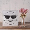 thumbnail image 3 of Plantilla de esténcil Emoji de sonrisa con lentes de sol, 3 of 4