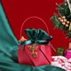 thumbnail image 3 of Bolsa con Asa de Caramelo Roja y Verde para Árbol de Navidad, Decoración del Hogar, Escritorio, Bolsa de Regalo de Año, 3 of 5