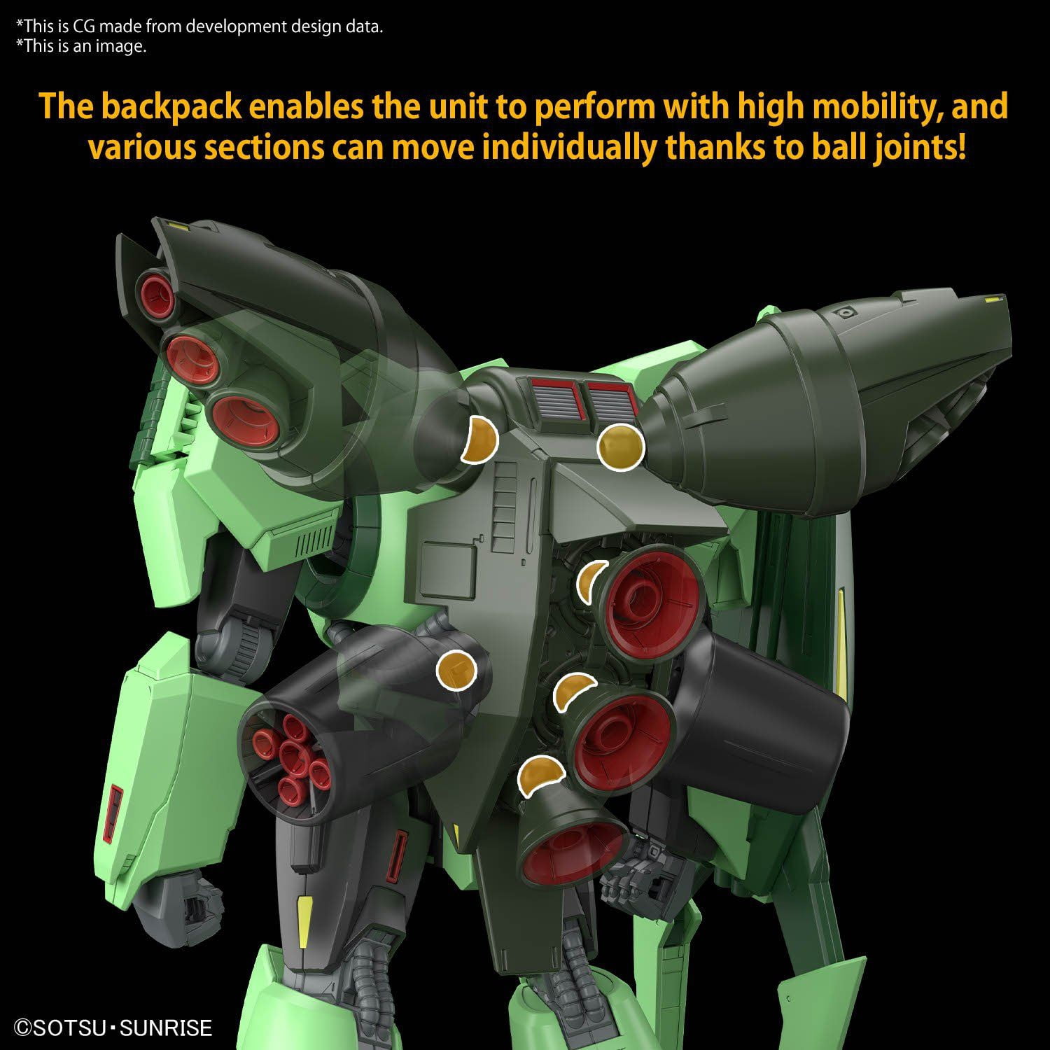 Bandai Hobby HGUC #259 PMX-002 Bolinoak-Sammahn 1/144 Plastic Model Gundam