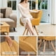 thumbnail image 4 of Silla Sillón FurnitureR Silla de Comedor Individual Giratoria 360° Amarillo, 4 of 9
