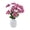 Pink, variant on Artificial Crabapple Flower Potted Plant Fake Flower Purple 12-Head Blossom Bonsai Plastic Home Decor Desktop Office Decoration with Pot Floral Centerpiece Gift