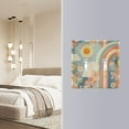 thumbnail image 4 of Yayeee Toggle Light Switch Wall Plate 3-Gang 6.37"x4.48" Decorative Outlet Cover, Beige Rainbow Clouds, 4 of 7