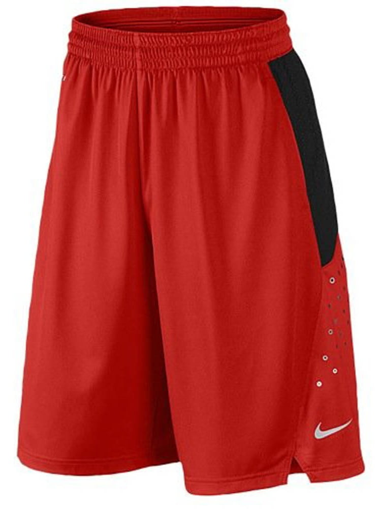 Nike Mens Hyper Elite Power Basketball Shorts Red