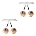 thumbnail image 2 of Jumpingount Regla para cejas, medida de acero inoxidable, plantillas de equilibrio profesionales portátiles, plantilla DIY, salones escolares de belleza, Type1 NO1 Jumpingount CBP185660, 2 of 5