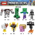 thumbnail image 4 of Minifiguras De La Serie Minecraft Lego Bloques De Construcción My World MC Figuras Juguete, 4 of 4