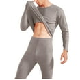 thumbnail image 5 of Dreluolixuan Mens Thermal Underwear Soft Long JohnsTight Hunting Gear Base Layer Cold Weather Camping Top and Bottom Sets, 5 of 5