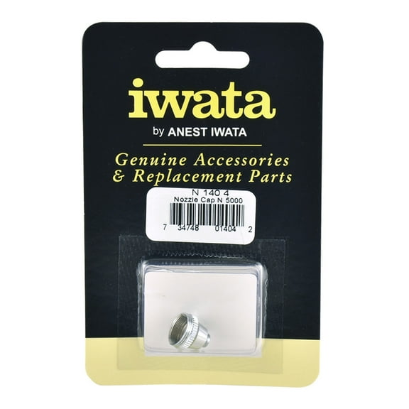 Iwata Nozzle Cap replacement, For Neo TRN2 airbrush - N5000, .5mm (N 140 4)