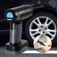 thumbnail image 4 of Compresor de aire, con digital, 150 PSI recargable, portátil con iluminación LED, bomba de aire inalámbrica apta para neumáticos de , kusrkot coche bomba de aire, 4 of 8