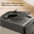 thumbnail image 4 of Rated Cat Litter Box Pull Out Drawer No Scoop Needed Fits Modern Home Decor, 4 of 6