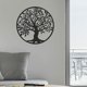 thumbnail image 3 of Sincero Arte de pared de metal Arte del árbol de la vida Letrero familiar Decoración de pared de árbol de metal Decoración del hogar Colgante de pared decorativo Decoración del hogar Escultura de par, 3 of 5